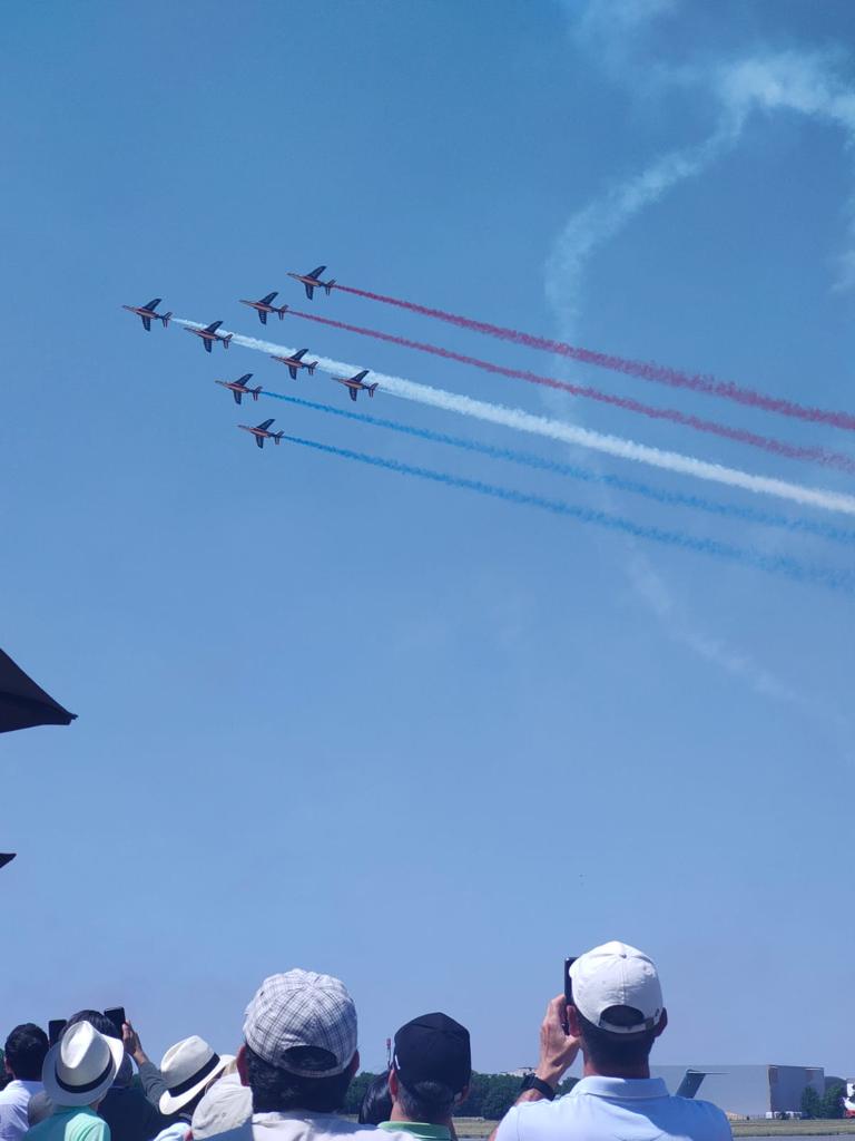 Représentations au salon du Bourget